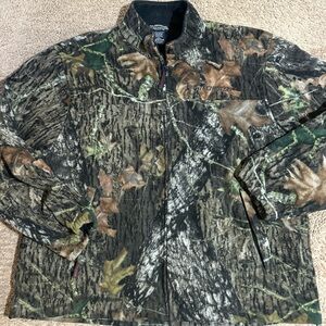 Winchester Men’s Camo Fleece Lined Full Zip Jacket | Hunting | Size 2XL